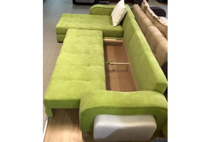 Monza canapea 3 locuri cu insula